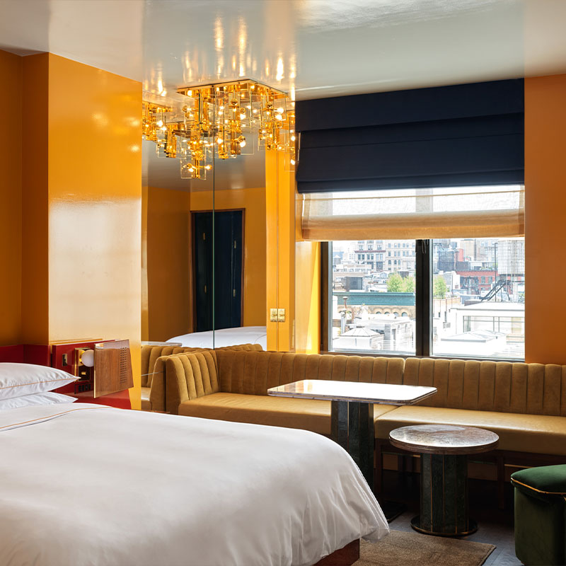 Deluxe Corner King Room (ADA)