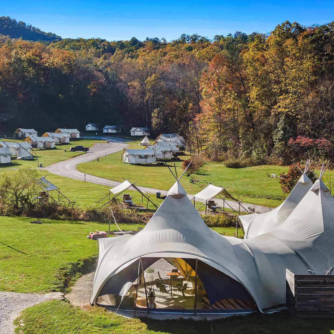 Under Canvas Great Smoky Mountains