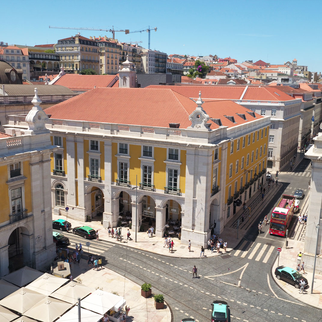 Pousada de Lisboa, Praça do Comércio