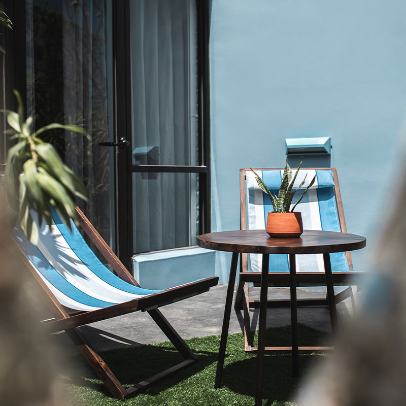 Summer Garden Terrace Queen