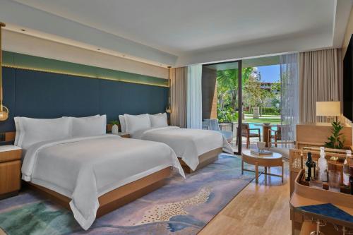 Queen Room with Two Queen Beds and Pool Access