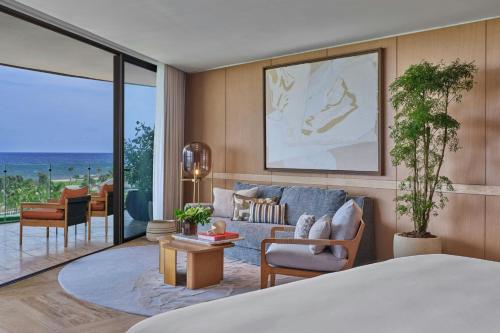 One-Bedroom Presidential Suite with Ocean View and Balcony
