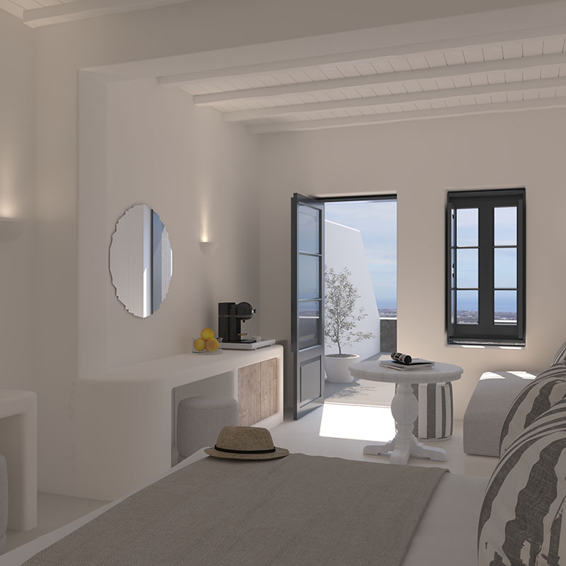 Junior Suite, Jetted Tub, Sea View