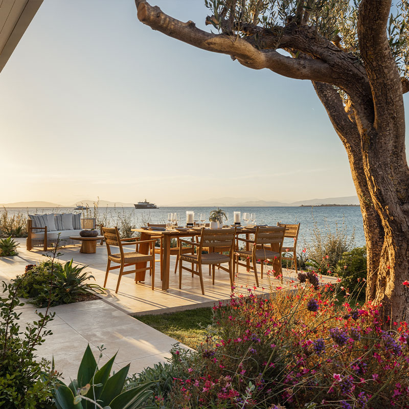 Villa Kyma with private pool