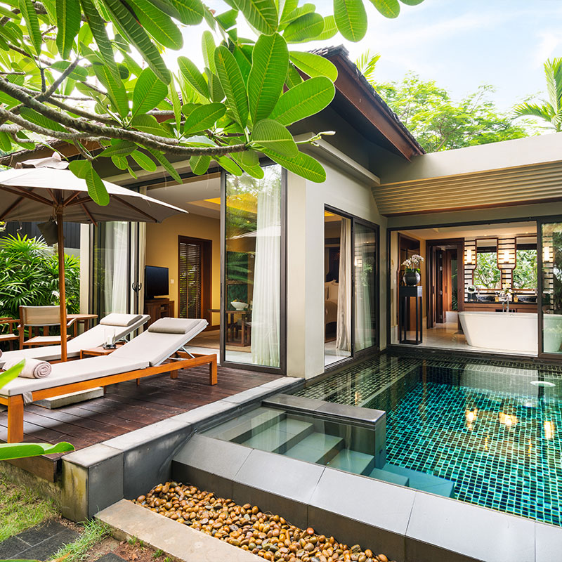 Beach Access Pool Villa