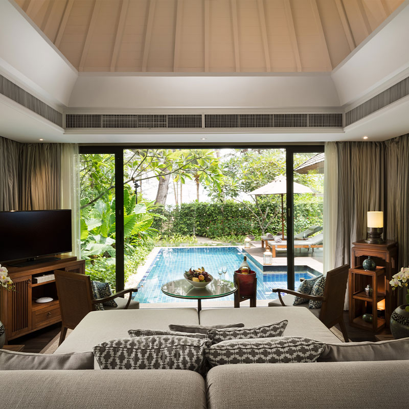 Beachfront Layan Pool Villa