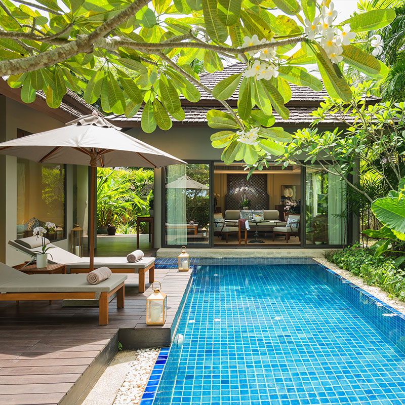 Beachfront Layan Pool Villa