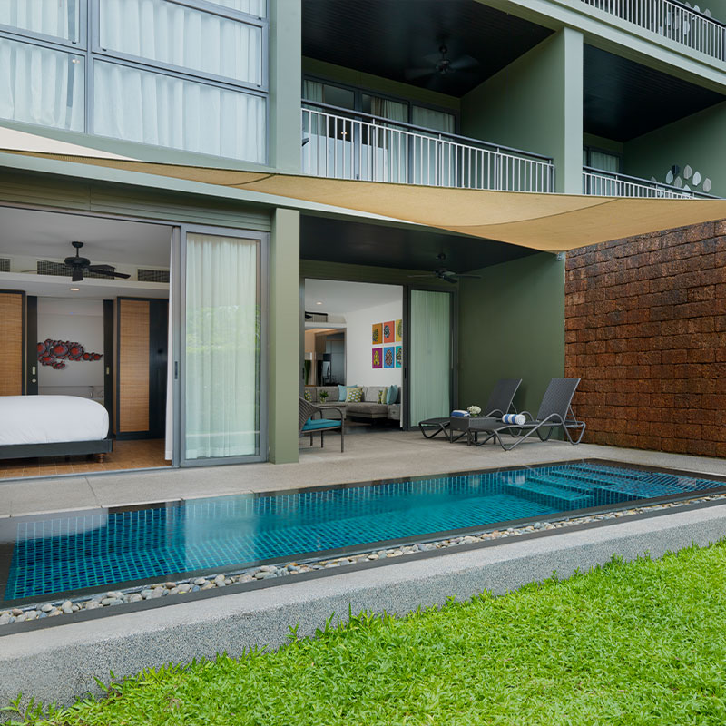 Two Bedroom Pool Suite