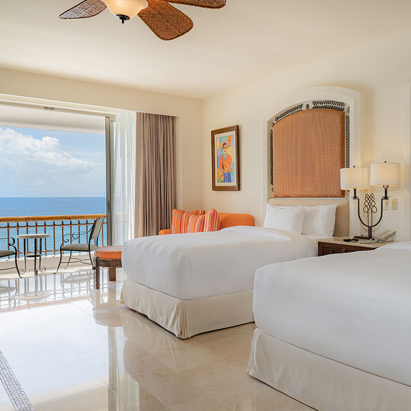 Junior Suite Ocean View 2 Double Beds