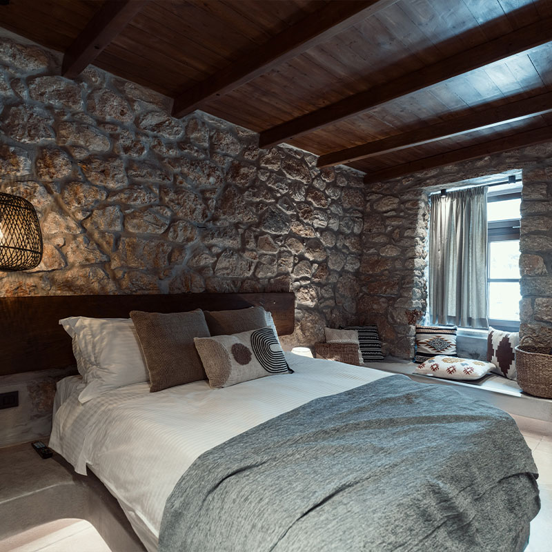 Cozy room sea view