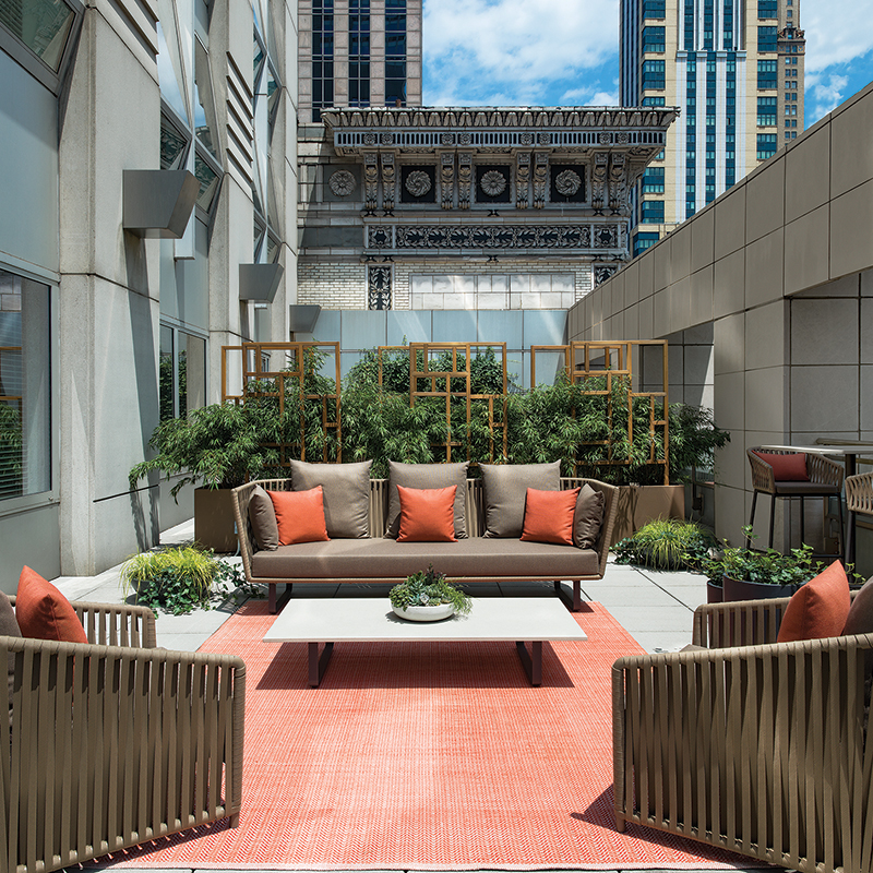 Junior Suite with Courtyard Terrace