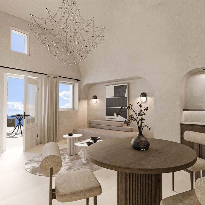 Deluxe Suite with outdoor hot tub