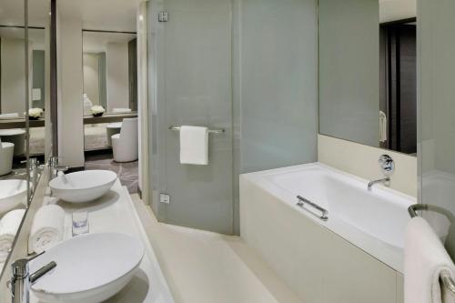Two-Bedroom Boulevard Suite with Balcony and City View