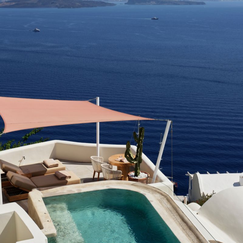 Sunset Villa Socrates, Infinity Pool