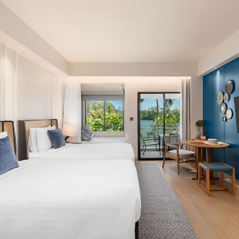 Lagoon View 2 Twin Beds