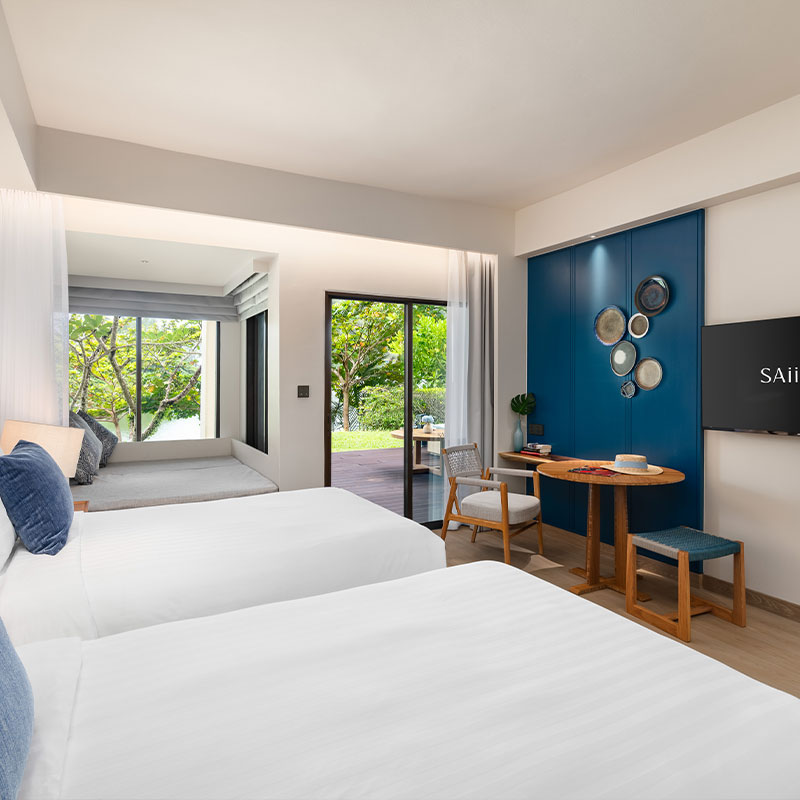 Lagoon View Terrace 2 Twin Beds