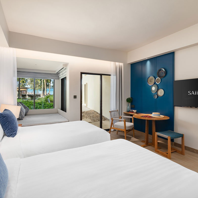 Ocean View Terrace 2 Twin Beds