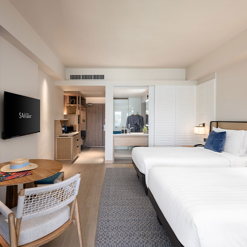 Ocean View Terrace 2 Twin Beds