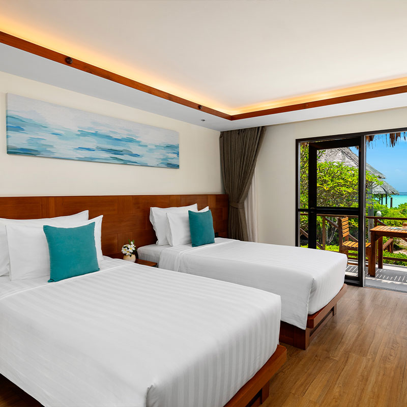 Deluxe Sea View Bungalow 2 Twin