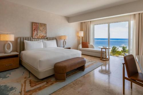 One-Bedroom King Suite with Sofa Bed and Ocean View