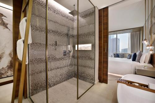 Superior Double Room with Two Double Beds, Partial Burj Khalifa or Downtown View including Signature St. Regis Butler Service