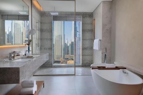Deluxe King Suite with Downtown View including Signature St. Regis Butler Service