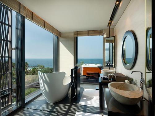 Three-Bedroom Presidential Suite - Dedicated butler, breakfast at Alizee or in-room dining, daily sunset Aperitivo served in the suite, and a round-trip airport transfer with Complimentary Rainforest Experience once per stay