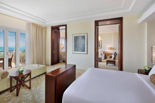 Ocean Club One Bedroom Suite, 1 King Bed, Club Lounge Access with 5 Culinary Presentations Including Breakfast and Free Flowing Beverages