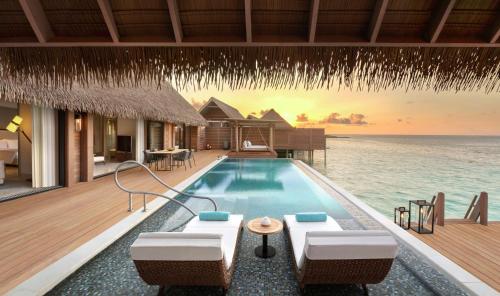 Overwater Villa with Two Queen Beds and Pool