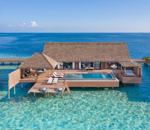 Grand Overwater Villa with Two Queen Beds and Pool