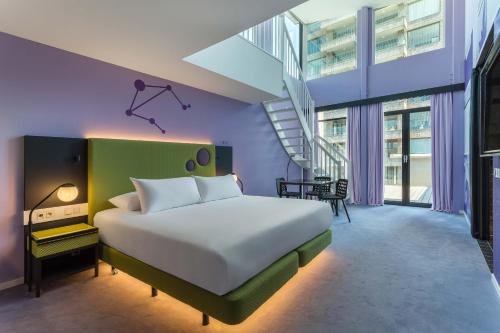 Family duplex room with terrace (only to be booked by 2 adults with children)