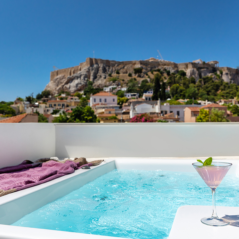 Esse Acropolis Suite Balcony & Hot tub