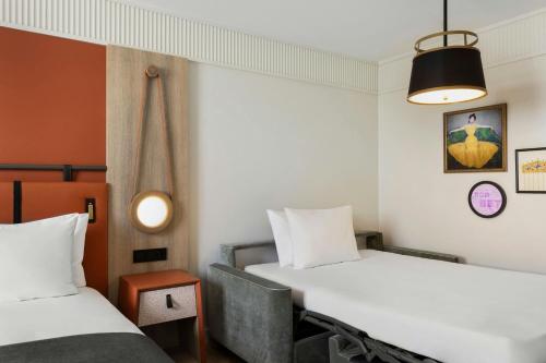 Deluxe Family Room with King Bed and Sofa Bed