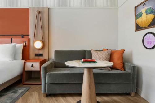Deluxe Family Room with King Bed and Sofa Bed