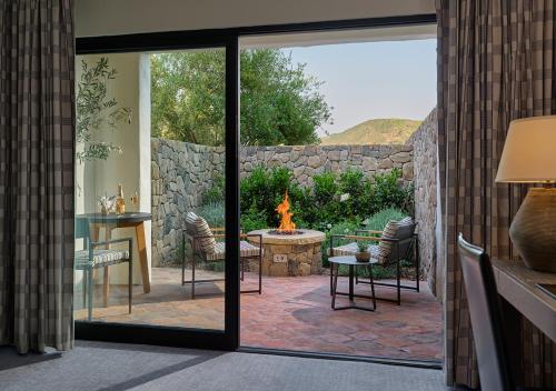 Family Room With Terrace