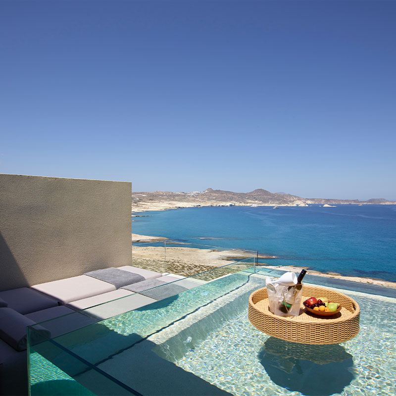 Deluxe Suite Sea View Private Glass Pool