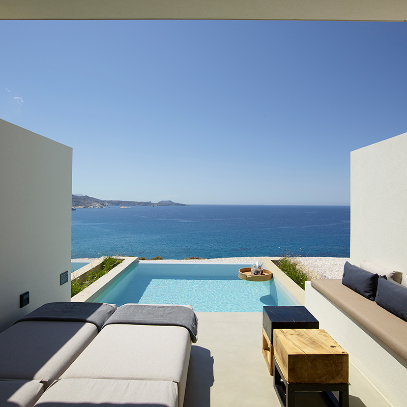 Deluxe Suites Sea view with Private Pool