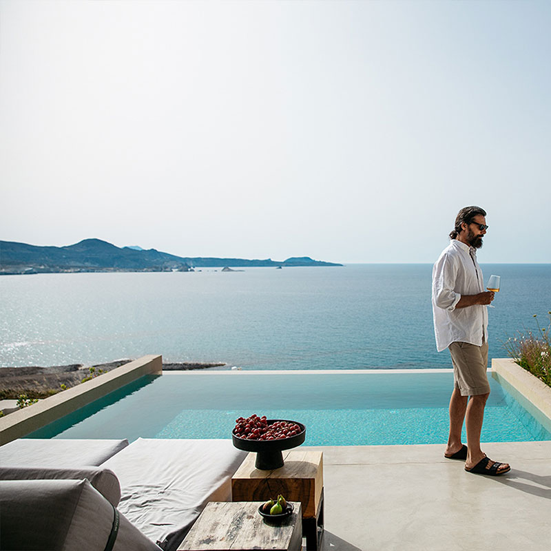 White Coast Suite Sea view Private Pool