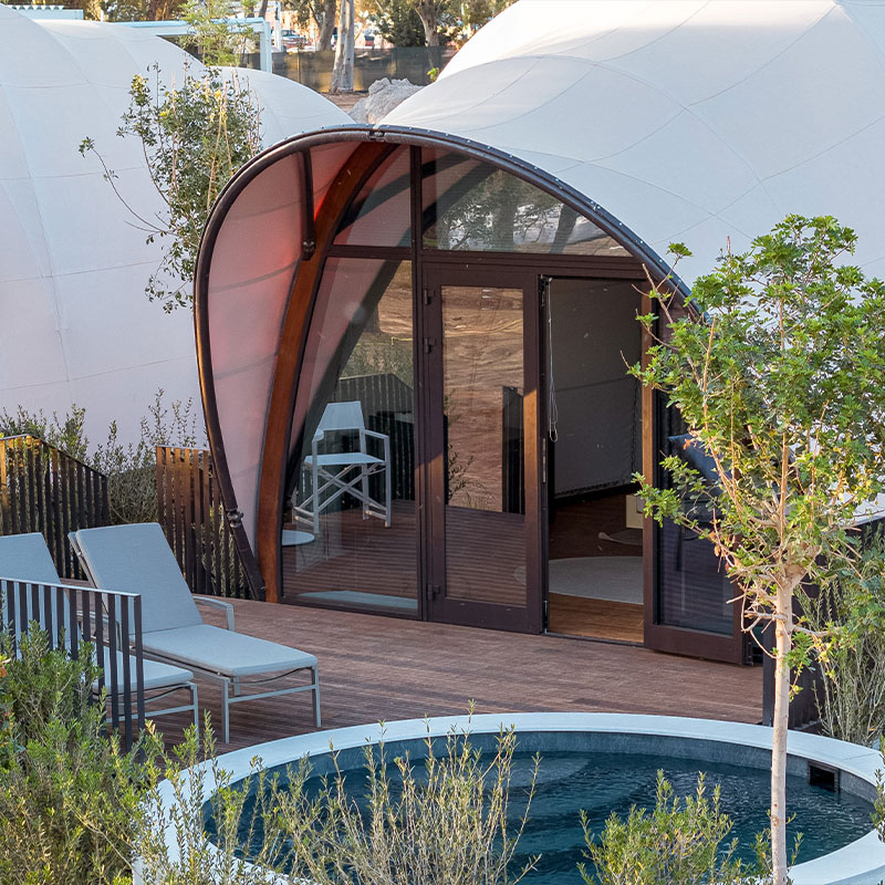 Couples Cabana with Plunge Pool