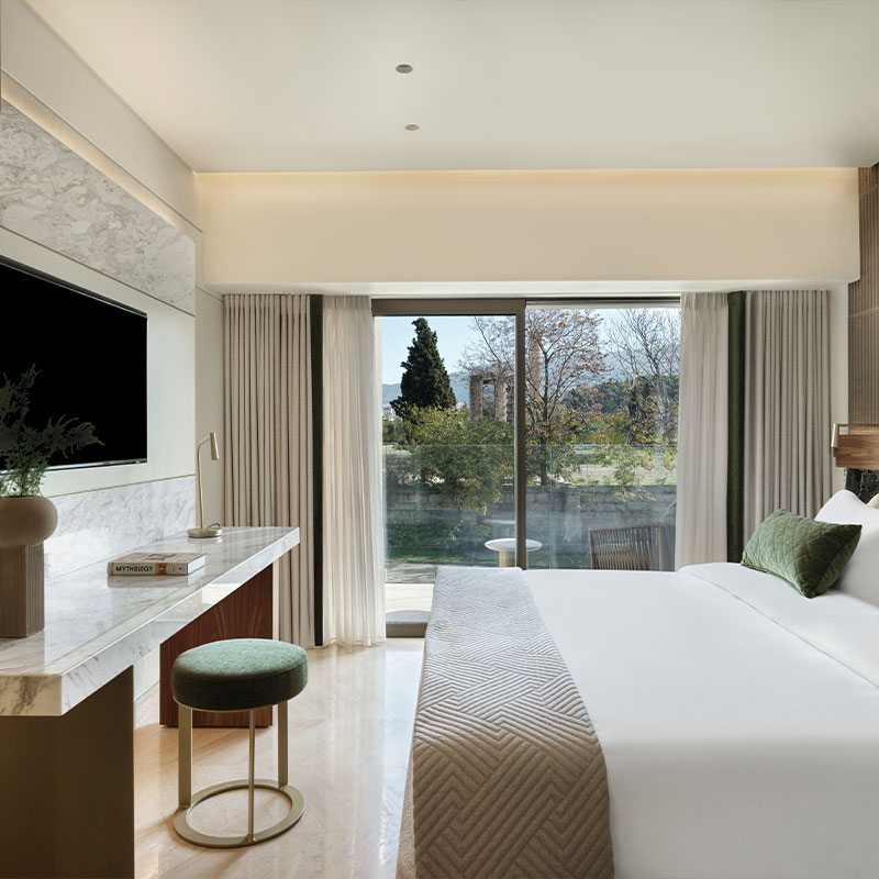 Deluxe Room with Temple View
