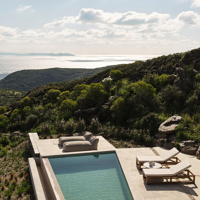 Suite Private Pool Sea View 