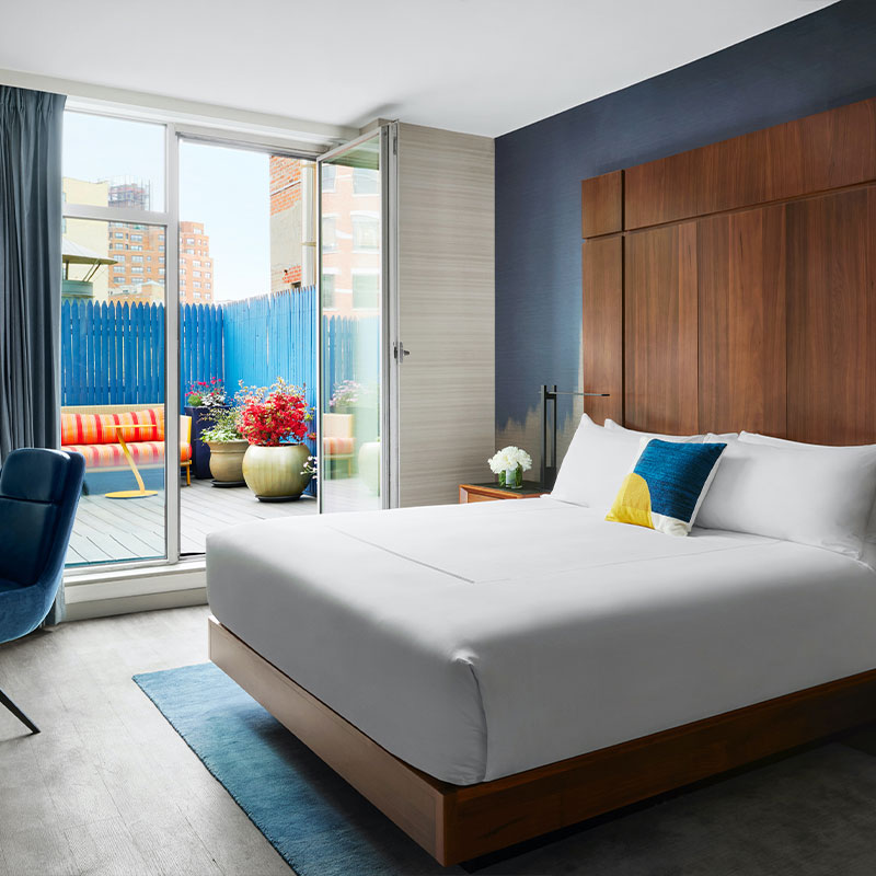 Terrace King Room