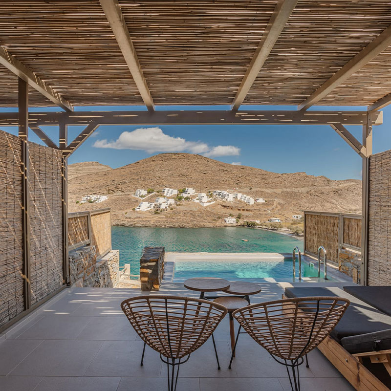 Double Room Sea View Private Pool 