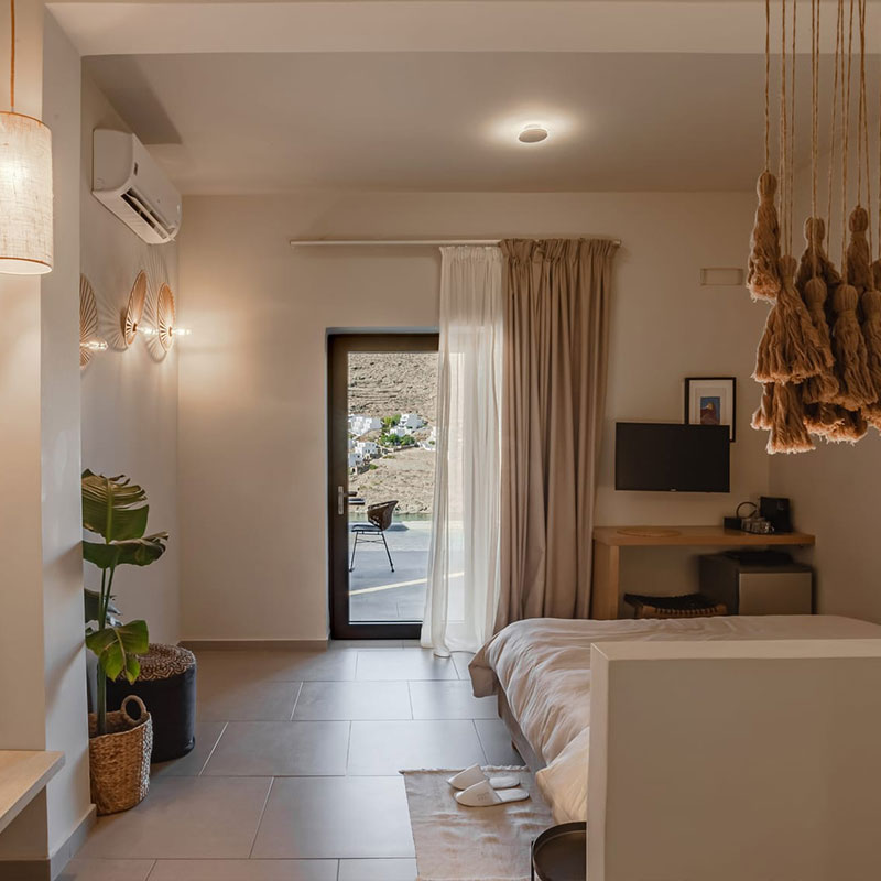 Sunset Double Room Sea View Private Pool