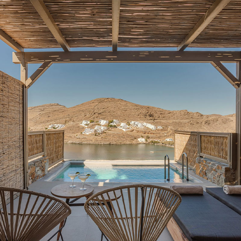 Kolona Suite Sea View Private Pool