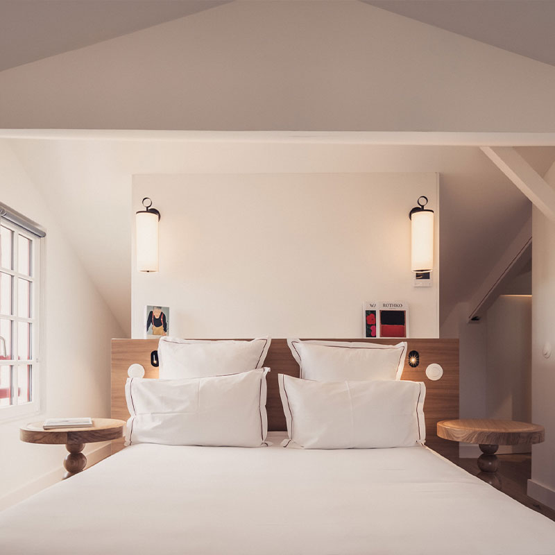 Chambre triple Mansardée