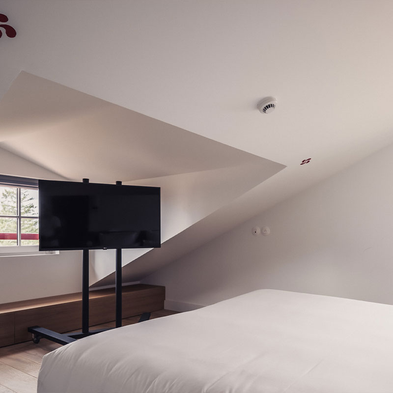 Chambre triple Mansardée