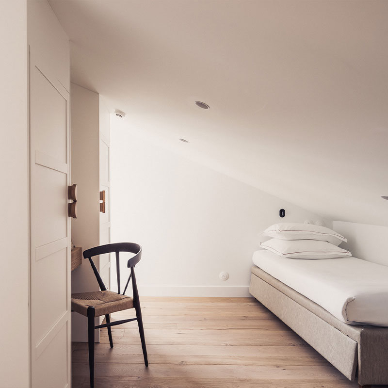 Chambre triple Mansardée