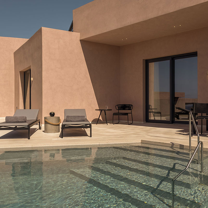 Novos Villa Sea View with Zen Pool