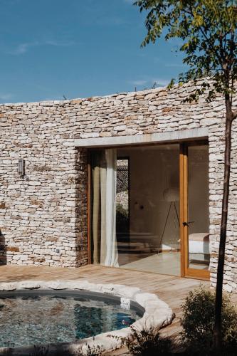 Junior Suite with Spa Bath - Private Garden and Private Heated Swimming Pool